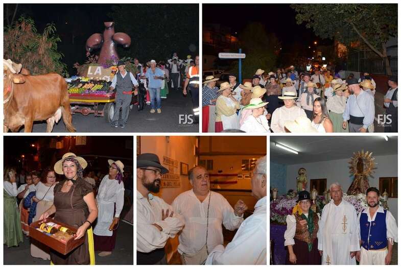 Imágenes de la romería de este viernes en el Valle de los Nueve Alto (Foto Francisco Javier Santana)